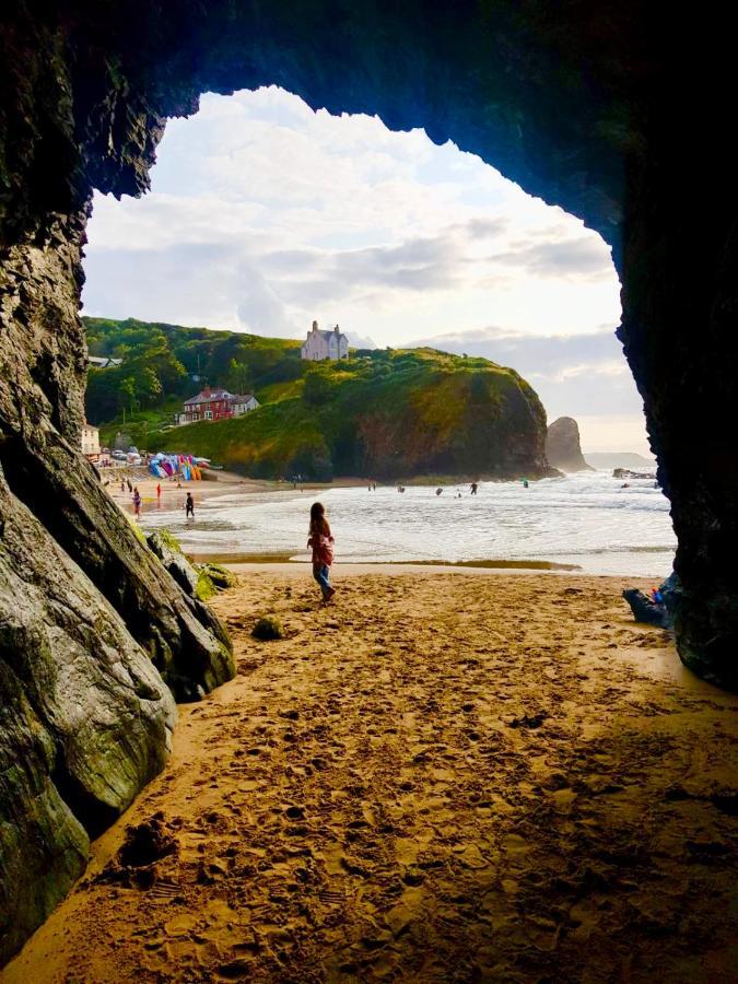 Wild Coastal Retreat At Troed Y Rhiw Aberporth, West Wales Villa Kültér fotó