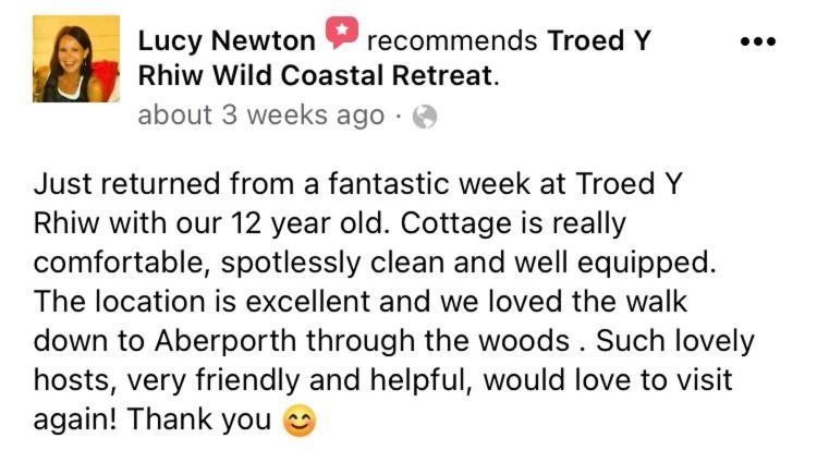 Wild Coastal Retreat At Troed Y Rhiw Aberporth, West Wales Villa Kültér fotó